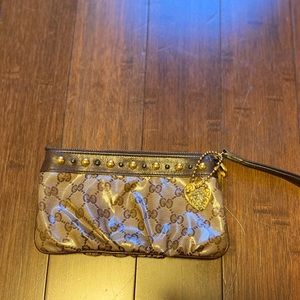 Authentic Gucci Babouska Wristlet / clutch